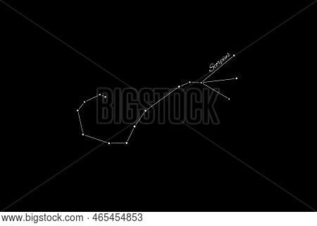 Scorpius Constellation, Cluster Of Stars, Scorpion Constellation