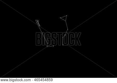 Serpens Constellation, Cluster Of Stars, Serpent, Snake Constellation
