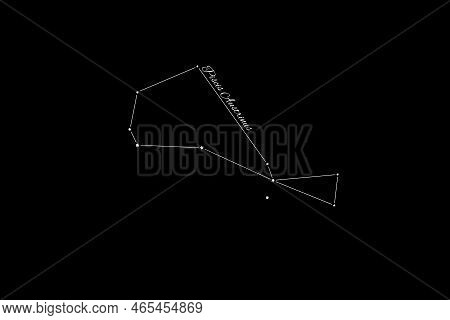 Piscis Austrinus Constellation, Cluster Of Stars, Southern Fish Constellation