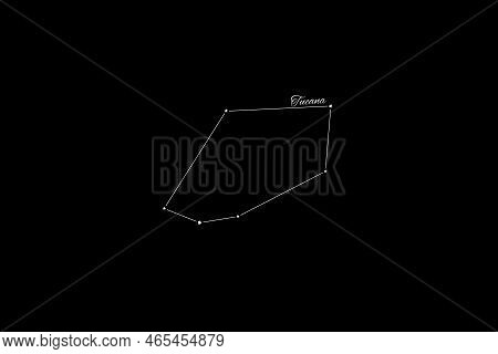 Tucana Constellation, Cluster Of Stars, Toucan Constellation