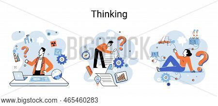 Thinking Process Of Functioning Of Consciousness, Which Determines Cognitive Activity Of Person And 
