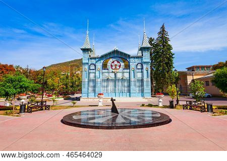 Pyatigorsk, Russia - September 30, 2020: Lermontov Gallery Of The State Philarmonic In Pyatigorsk, A