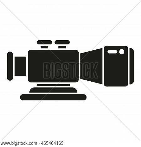 Danger Scope Icon Simple Vector. Rifle Sight. Sniper Military