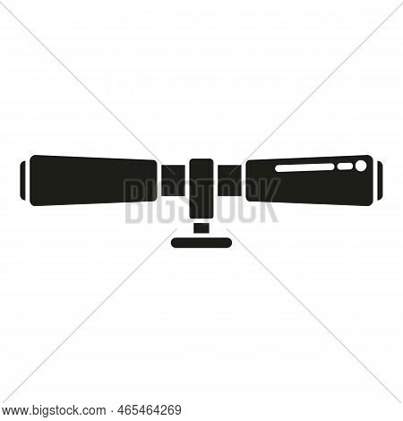 Military Sight Icon Simple Vector. Target Cross. Sniper Weapon