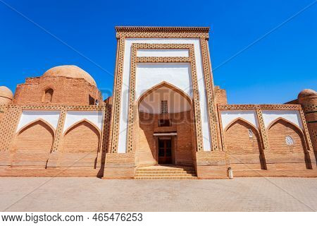 Muhammad Amin Inaq Madrasah At The Ichan Kala, An Ancient Walled Inner Town Of The City Of Khiva In 