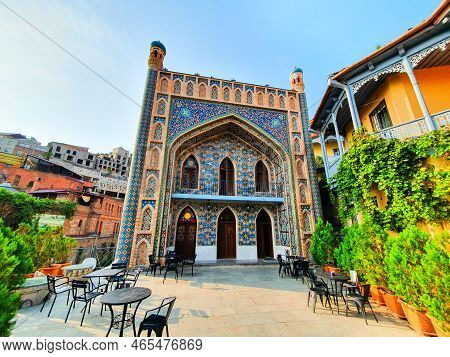 Tbilisi Juma Mosque In Tbilisi Old Town. Tbilisi Is The Capital And The Largest City Of Georgia, Lyi
