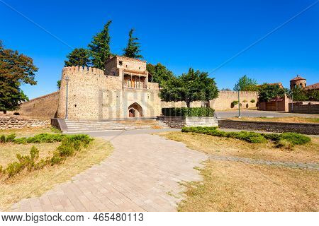 Batonis Tsikhe Fortress In Telavi. Telavi Is The Main City Of Kakheti Province In Georgia.