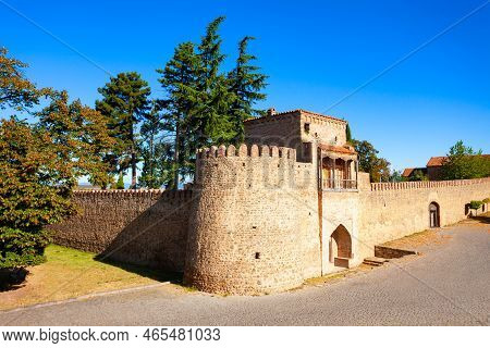 Batonis Tsikhe Fortress In Telavi. Telavi Is The Main City Of Kakheti Province In Georgia.