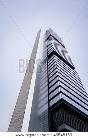 Cuatro 토레스 사업 영역 (ctba) 건물 마천루, 마드리드, 스페인