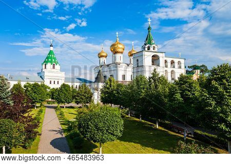 Ipatievsky Monastery Or Ipatiev Monastery Or Hypatian Is A Male Monastery On The Kostroma River Bank