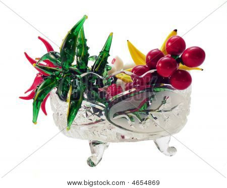 Vase med frugter