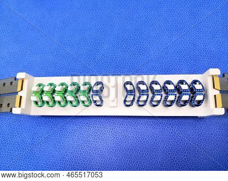 Closeup Image Of Lumbar Spinal Fusion Implant