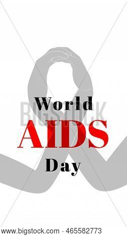 World Aids Day Vector Illustration, Aids Awareness Vector Grpahics.