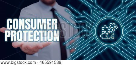 Conceptual Caption Consumer Protection. Business Overview Fair Trade Laws To Ensure Consumers Rights