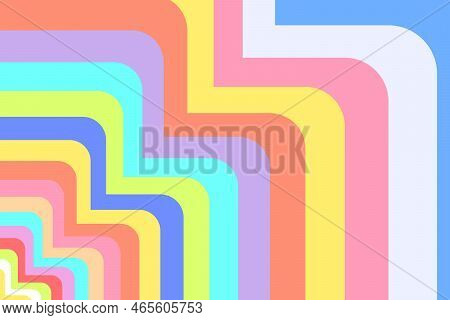 Vector Abstract Multicolored Geometric Shapes Background Design