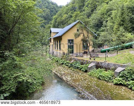 A Small Hydroelectric Power Station \