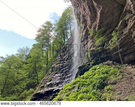 Zeleni Vir Waterfall Or Curak Waterfall In The Significant Landscape Green Whirpool - Croatia (slap 