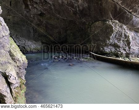 Underground Source Zeleni Vir Or Spring Of Water In The Significant Landscape Green Whirpool - Croat