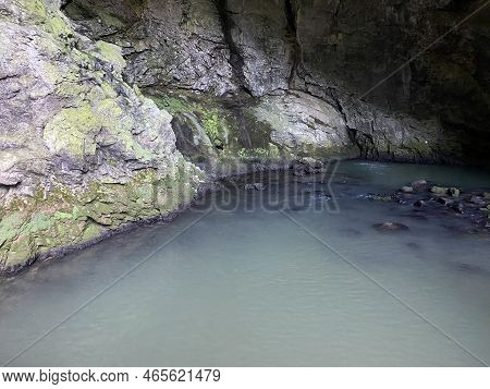 Underground Source Zeleni Vir Or Spring Of Water In The Significant Landscape Green Whirpool - Croat