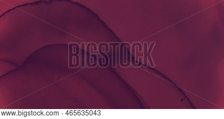 Color Wine Splash. Watercolour Maroon Pattern. Modern Burgundy Paper. Dark Winery Template. Red Wine