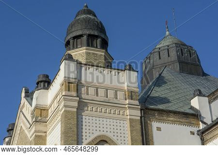 The Nitra Synagogue. Historical Building Used As A Center For Cultural Activities. Nitra. Slovakia.