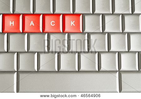 Hack пишется на клавиатуре