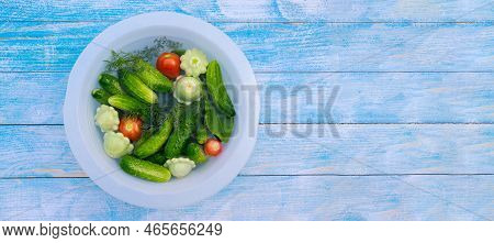 Pickles Can Be Made With Fresh Cucumbers, Tomatoes And Pattison.