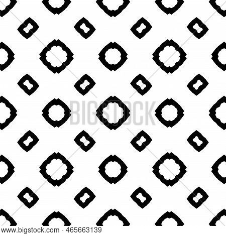 Abstract Geometric Pattern With Crossing Thin Straight Lines. Stylish Texture In Black Color.seamles