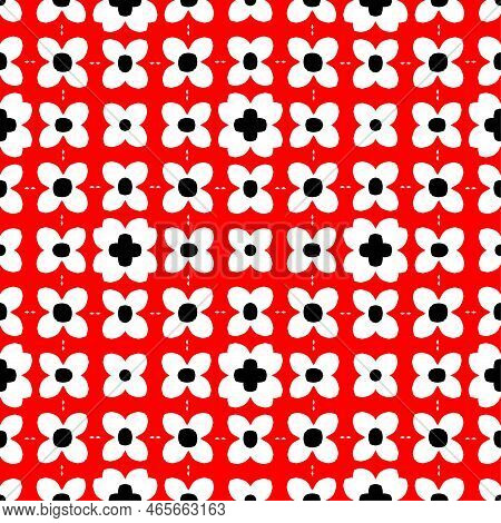 Abstract Geometric Pattern With Crossing Thin Straight Lines. Stylish Texture In Black Color.seamles