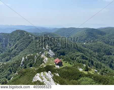 The Josip Schlosser Klekovski Mountain Hut In The Risnjak National Park - Croatia (planinarski Dom J