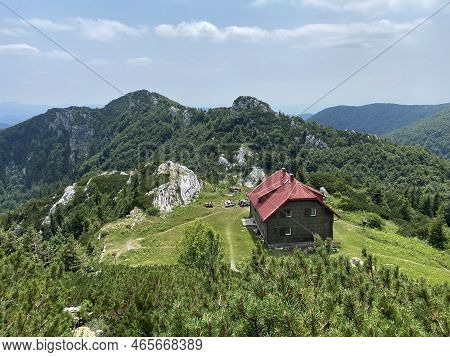 The Josip Schlosser Klekovski Mountain Hut In The Risnjak National Park - Croatia (planinarski Dom J