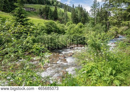 Mountain Stream In Thomatal - Bundschuh, Austria