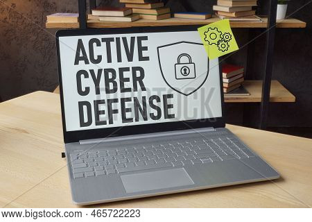 Active Cyber Defense Acd Is Shown Using A Text