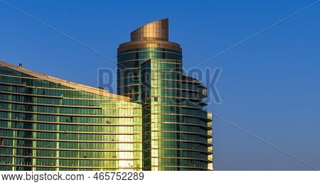 Dubai, Uae - 10.09.2022 Head Quarters Of Al Futtaim Company. City