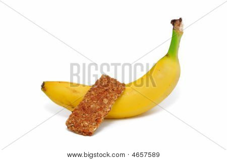 Banana e Granola Bar