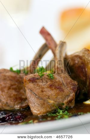 Filetto di agnello arrosto