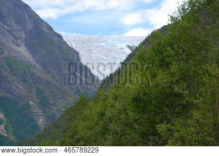 Jostedalsbreen Glacier. Jostedalsbreen National Park, Norway, Scandinavia.