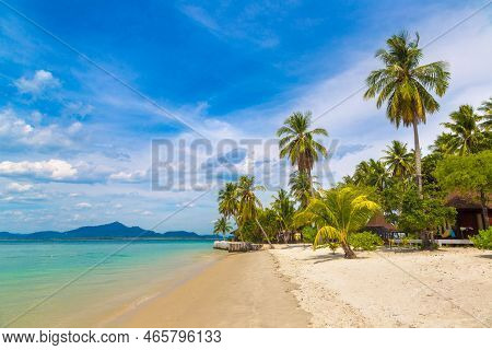 Tropical Beach At Koh Mook (koh Muk) Island, Thailand