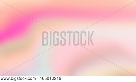 Abstract Color Illustration With A Blurry Gradient. Design For Backgrounds, Wallpapers, Banner Cover