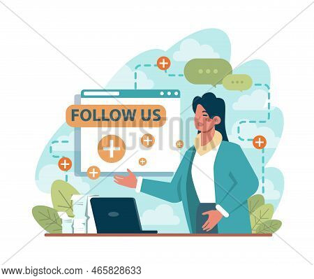 Attraction Of Potential Customers. Marketing Strategy For Business