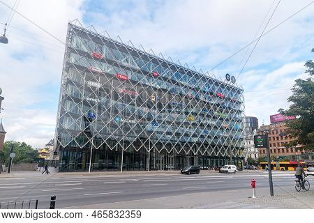 Copenhagen, Denmark - July 26, 2022: The House Of Industry (industriens Hus).