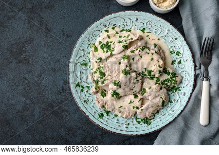 Pork Tenderloin In Horseradish And Cream Sauce