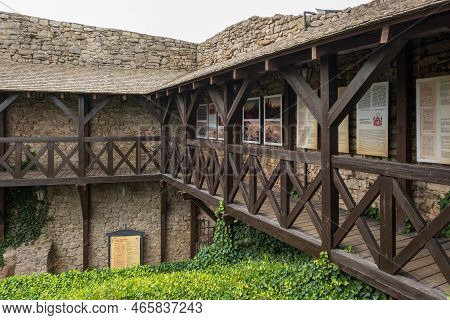 Checiny, Poland - September 14, 2022: Checiny Castle - A Royal Castle From The Turn Of The 13Th And