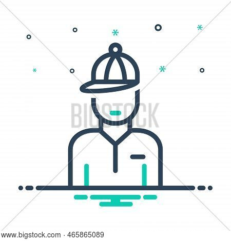 Mix Icon For Adolescent Teenage Youthful Juvenile Youngster Stripling Boy