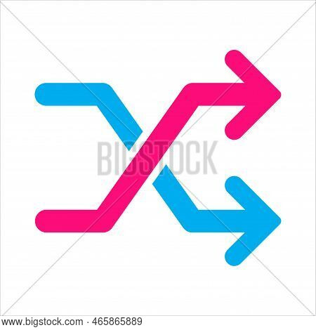 Redirect Icon Vector Change Direction Symbol For Graphic Design, Logo, Website, Social Media, Mobile