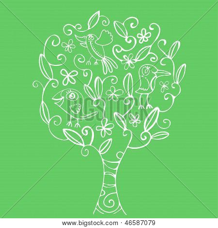 spring tree
