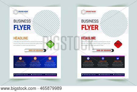 Corporate Business Agency Brochure, Flyer, Poster, Banner, Layout Design Template, Creative Flyer De