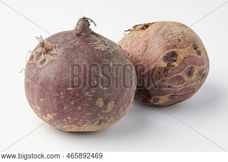 beet, beta vulgaris isolated on white background