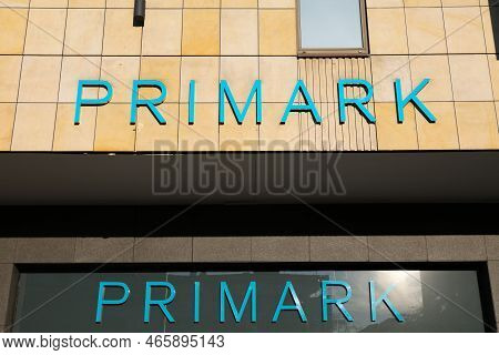 Essen, Germany - September 20, 2020: Primark Fashion Store Street View In Essen, Germany. Primark Is