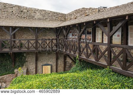 Checiny, Poland - September 14, 2022: Checiny Castle - A Royal Castle From The Turn Of The 13Th And